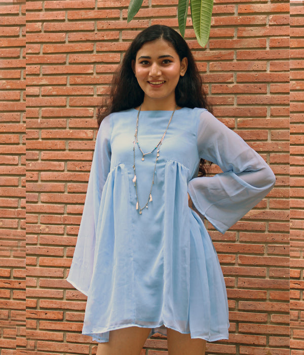 Blue Tent Dress
