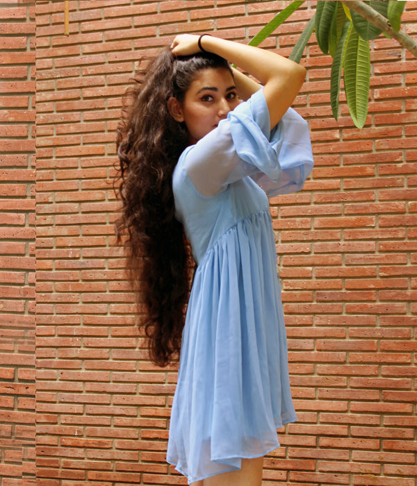 Blue Tent Dress