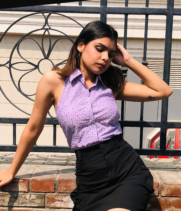 Halter Neck Shirt