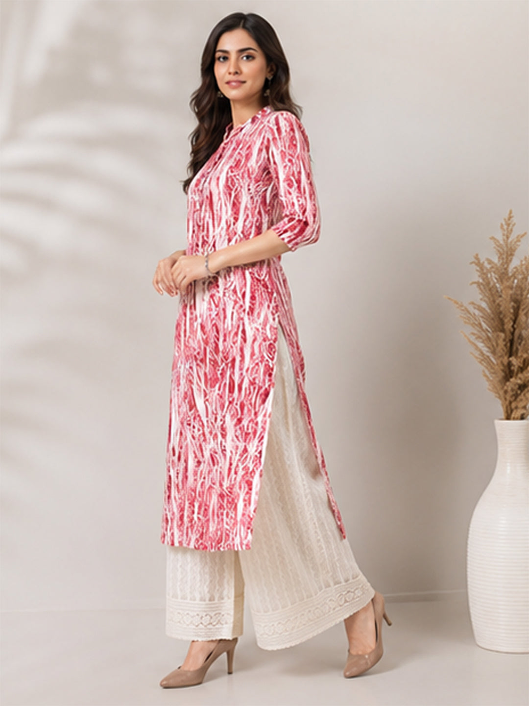 Tie-Dye Straight Kurti