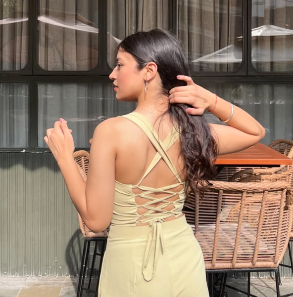 Backless Corset Top